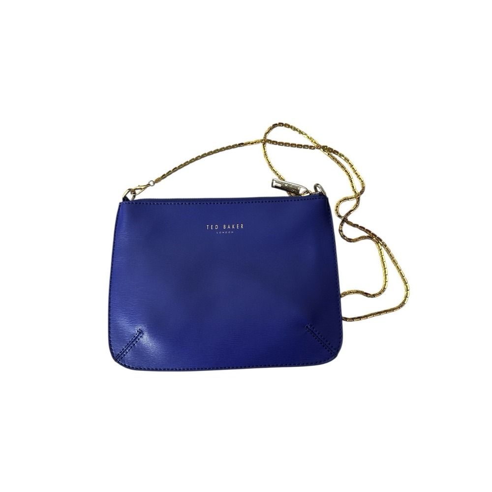 TED BAKER Crossbody Purse Bag Small Leather Handbag Designer Cocktail Elegant